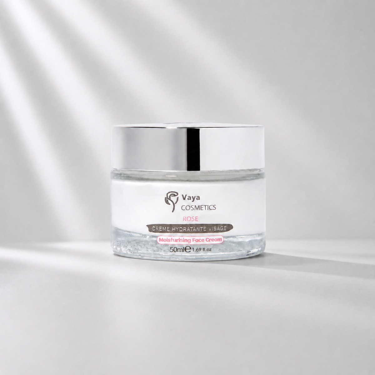 Crème hydratante à la rose de Damas