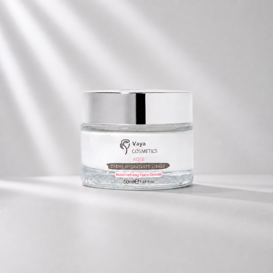 Crème hydratante à la rose de Damas